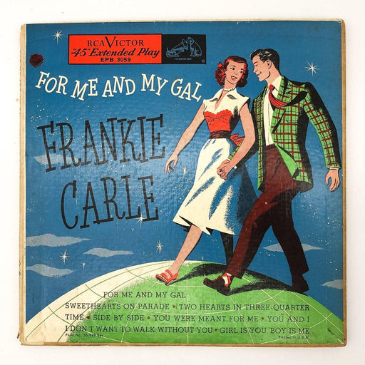 Frankie Carle For Me and My Gal Record 45 EP 7" EPB 3059 RCA Victor 1952 GATE 1