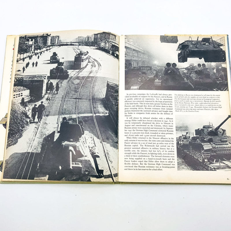 Tanks Hardcover Eric Morris 1975 Tank And Weaponry Warfare 1st Edition WW2 11
