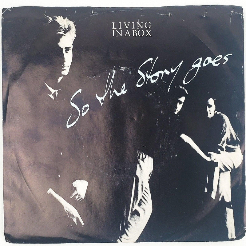 Living In A Box So The Story Goes Record 45 RPM Single Chrysalis Records 1987 1