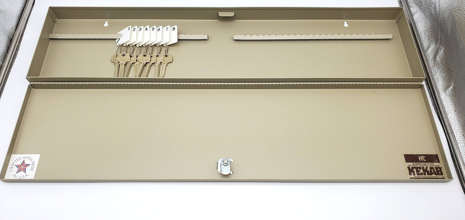KEKAB Locking Key Cabinet 48 Key Organizer Horizontal HPC H-48 28x7in OPEN BOX 4