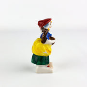 Occupied Japan Mini Dutch Woman Single Bud Vase 3 Inches 2