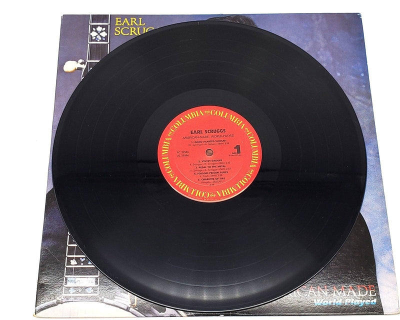 Earl Scruggs American Made World Played 33 RPM LP Record Columbia 1984 FC 39586 4