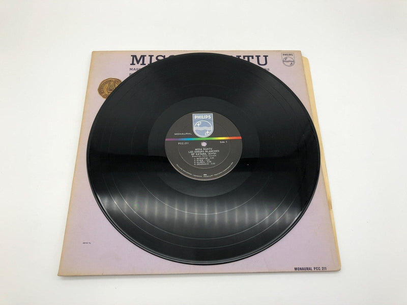 Les Soers Blanches of Katana Missa Bantu Record 33 LP PCC-211 Philips 1964 GATE 7