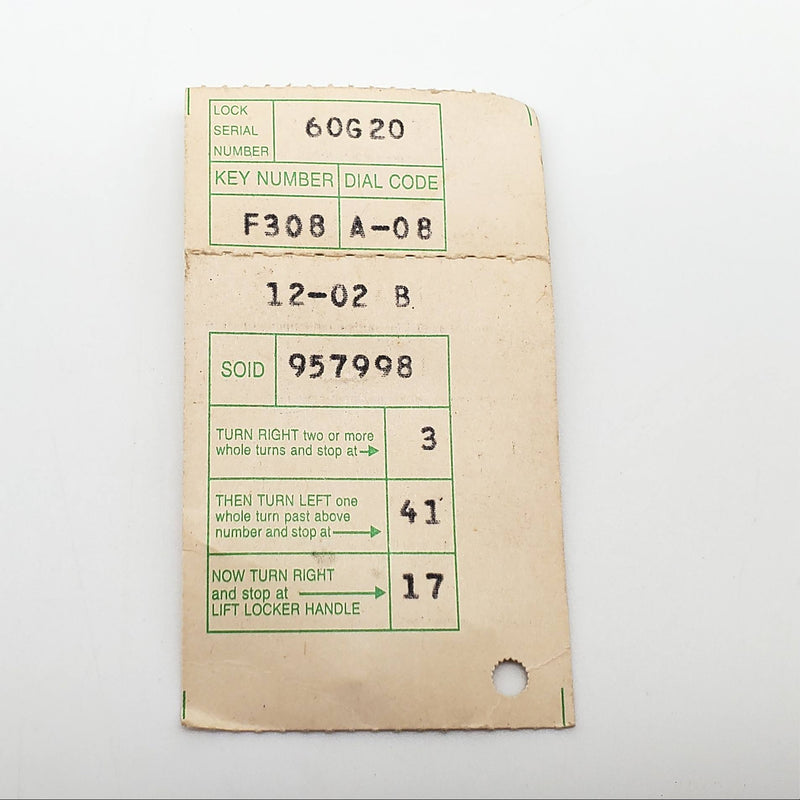 2x Master Lock 1631 Built-in Combination Padlock Locker w Code Hinge Left NO KEY 9