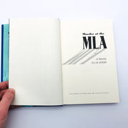 Murder at MLA Hardcover D J H Jones 1993 Modern Language Association Murder 8