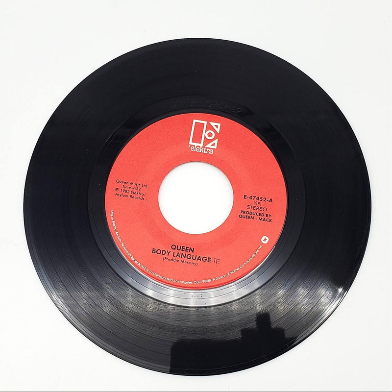 Queen Body Language Single Record Elektra Records 1982 E-47452 3