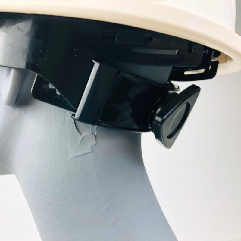 White Hard Hat Cap Type 1 Ansi Suspension 6pt Ratchet Pyramex HP 16110 SL Series 7