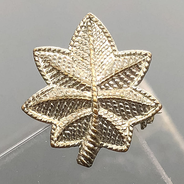 Ltcol Pin US Army Lieutenant Colonel Major Pin Silver Oak Leaf Gemsco Bar Office ...