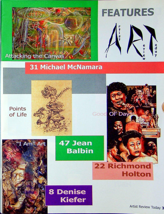 Artist Review Today Magazine July 2005 Michael McNamara, Jean Balbin 2