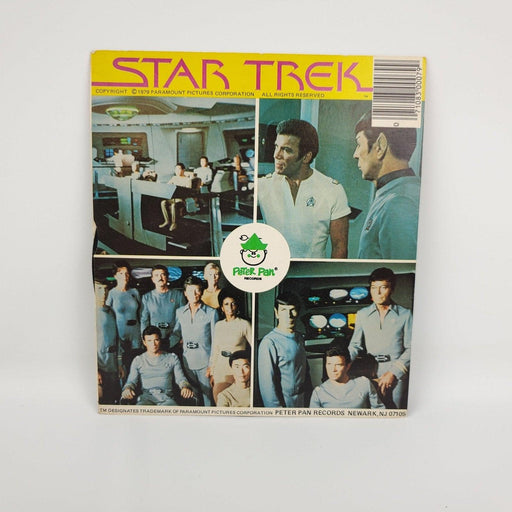 Star Trek Original Stories The Time Stealer Record 45 RPM 1514 Peter Pan 1979 2