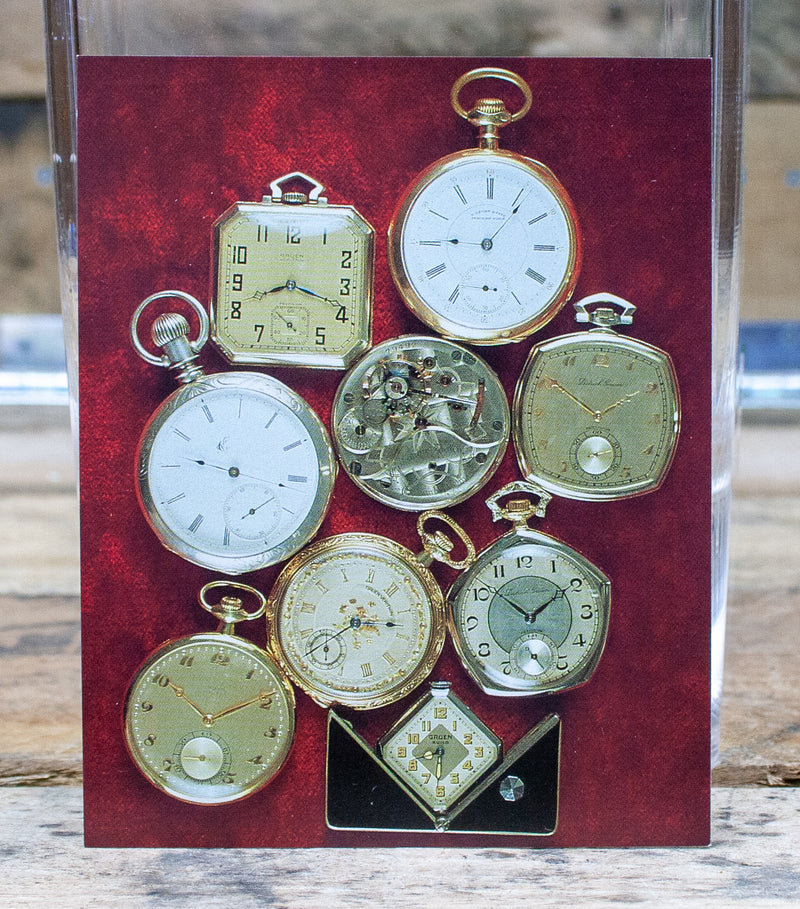 Vintage Time Postcards The Watch and Clock Museum Lot Of 5 Columbia PA