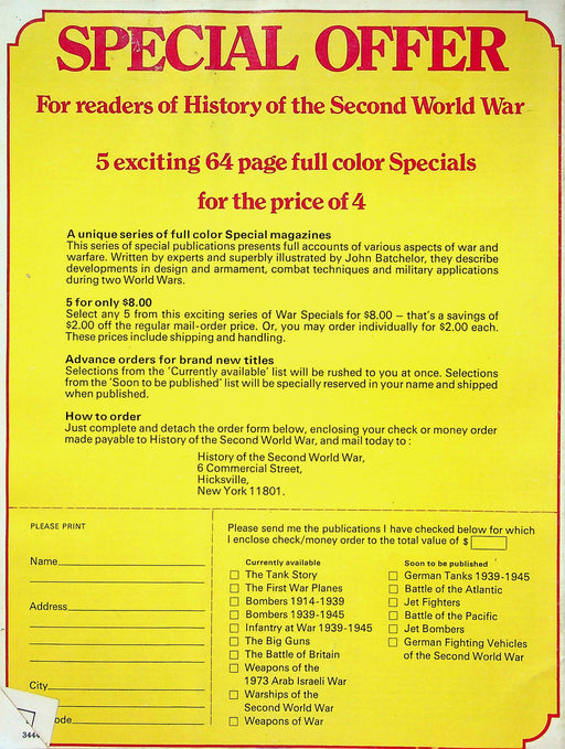 History Second World War WW2 Magazine 1975 Part 123 Reconstruction Years Economy 2