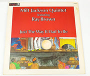 Milt Jackson Quintet Just The Way It Had To Be Record 33 RPM LP AS-9230 Impulse! 1