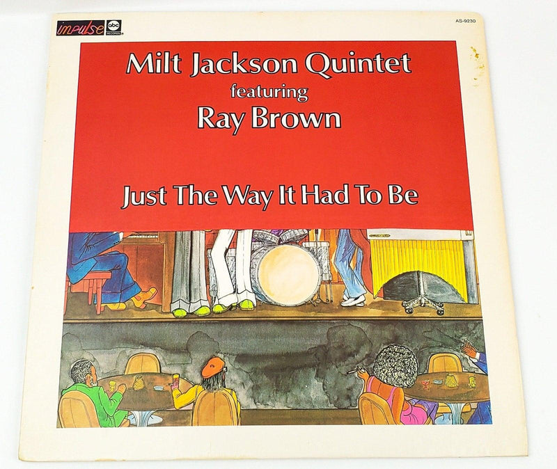Milt Jackson Quintet Just The Way It Had To Be Record 33 RPM LP AS-9230 Impulse! 1