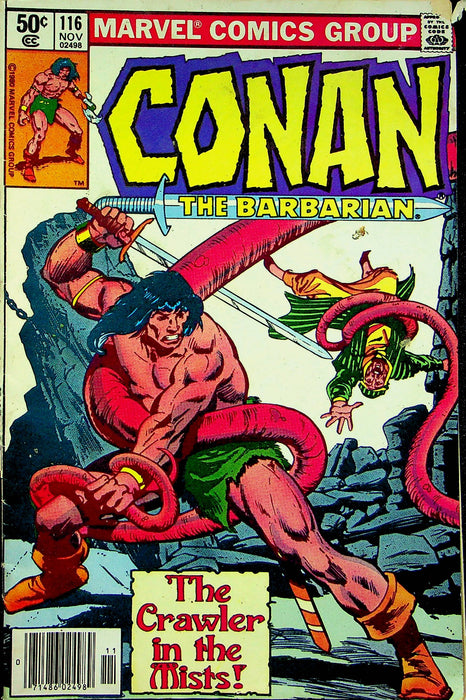 Conan The Barbarian Magazine November 1980 Vol 1 No 116 Crawler In The Mist