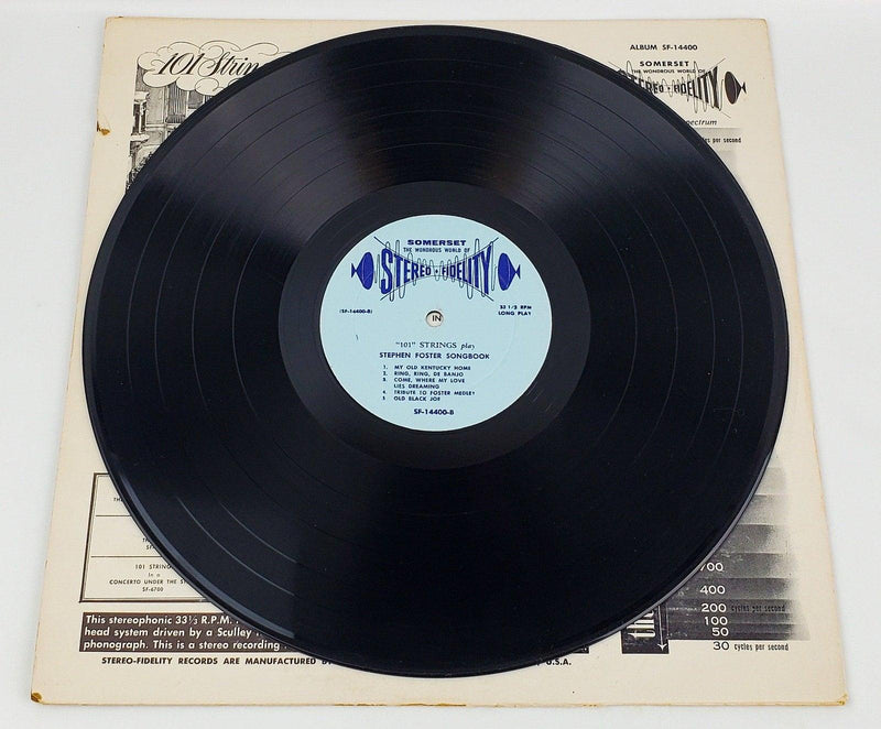 101 Strings The Stephen Foster Songbook Record LP SF-14400 Stereo-Fidelity 1961 5