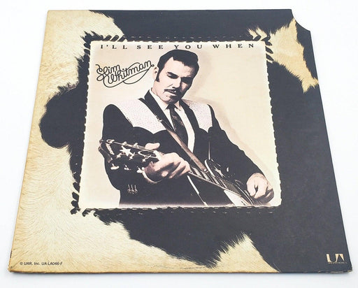 Slim Whitman I'll See You When 33 RPM LP Record United Artists 1973 1