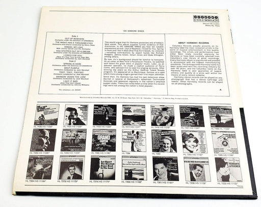 Vic Damone Sings 33 RPM LP Record Columbia HS 11231 2