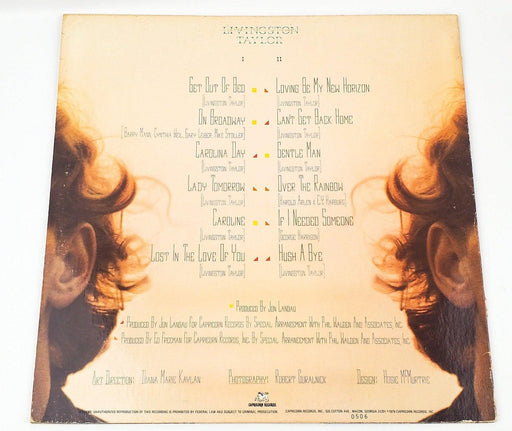 Livingston Taylor Echoes Record 33 RPM LP CPN-0220 Capricorn Records 1979 2