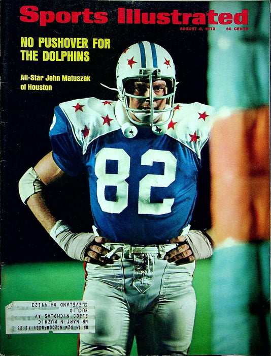 Sports Illustrated Magazine August 6 1973 Vol 39 #6 Houston's John Matuszak