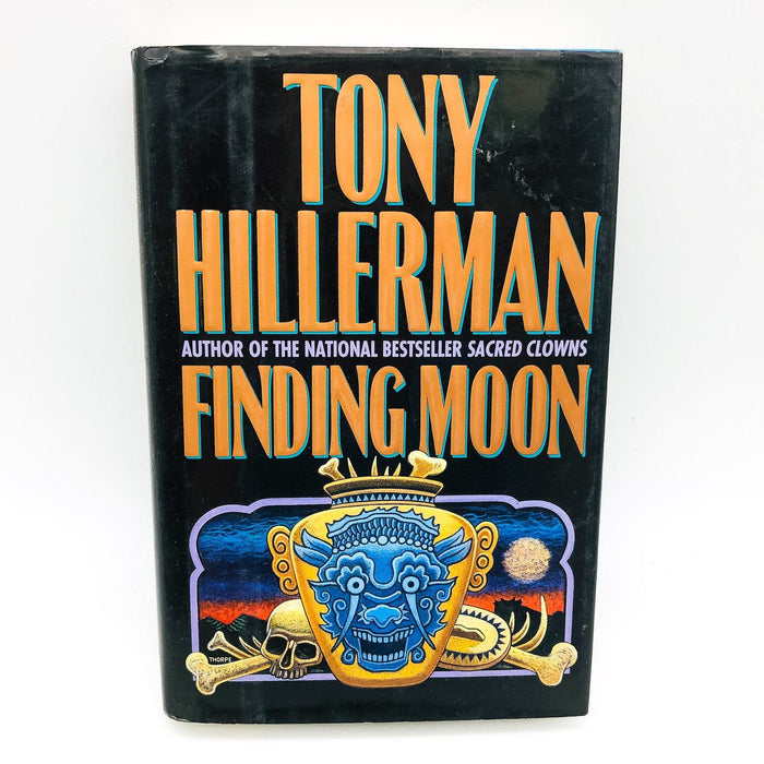 Finding Moon Hardcover Tony Hillerman 1995 Jim Chee Navajo Police 1st Edition 1