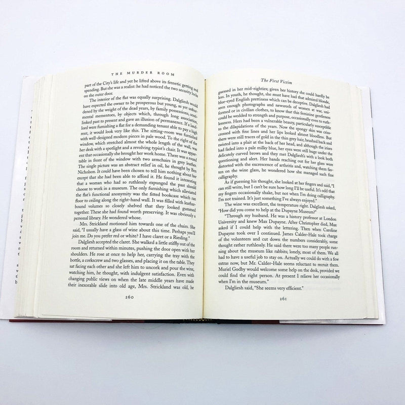 The Murder Room Hardcover P. D. James 2003 England Police Detective 1st Edition 9