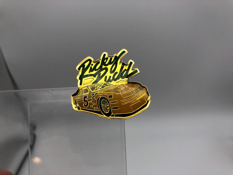 Ricky Rudd Lapel Pin Goodyear #5 Levi Garrett Cheverolet Lumina Enamel Nascar 3