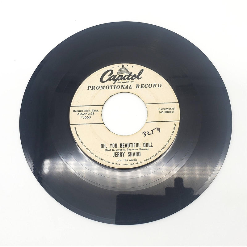 Jerry Shard & His Music Mood Indigo Single Record Capitol Records F3668 PROMO 2