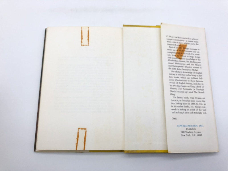 The Overland Launch Walter Hodges 1970 Coward McCann First American Ed EX Libra 12