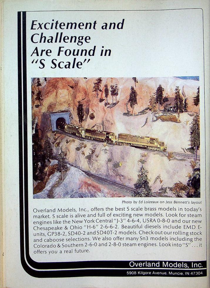 Railroad Model Craftsman Magazine October 1985 Vol 54 No 5 Eye Level Photography