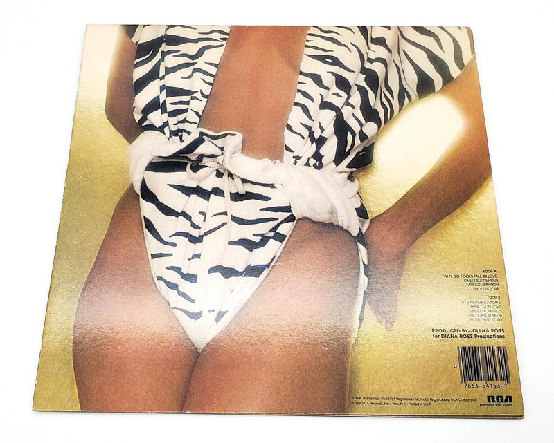 Diana Ross Why Do Fools Fall In Love 33 RPM LP Record RCA Victor 1981 AFL1-4153 2