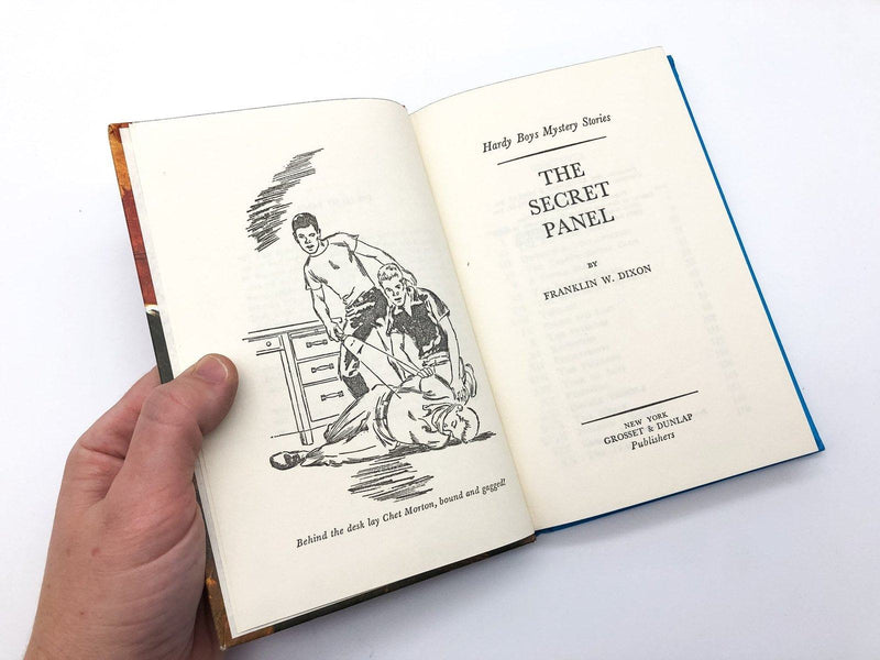 Hardy Boys The Secret Panel No 25 Franklin W. Dixon 1969 Grosset & Dunlap HC 6