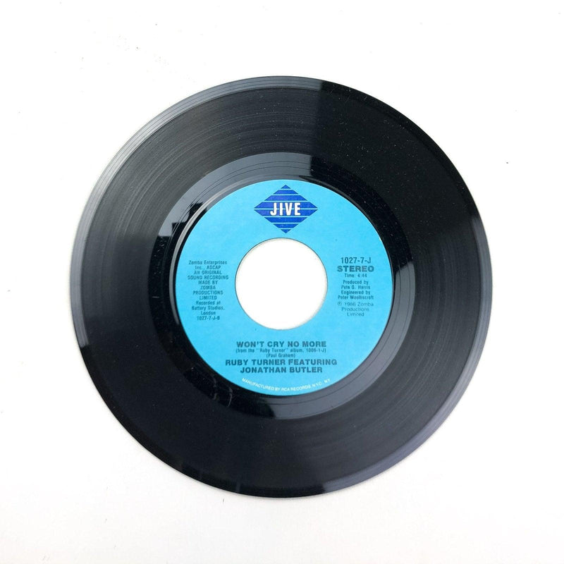 Ruby Turner Won't Cry No More / If You're Ready Come Go With Me 45 RPM Single 2
