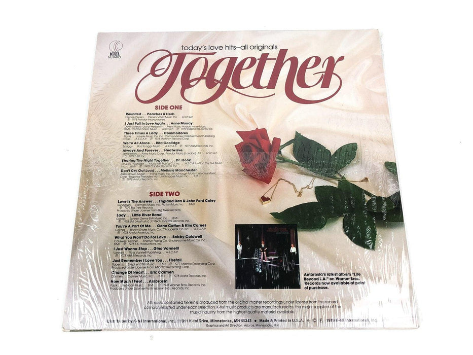 Together Today's Love Hits All Originals Vinyl Record Gino Vannelli Dr. Hook 3