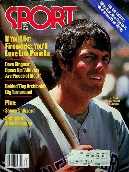 Sport Magazine May 1980 Vol 70 #5 Dave Kingman Interview, Nate Archibald