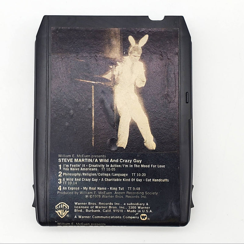 Steve Martin A Wild And Crazy Guy 8-Track Tape Album Warner Bros. 1978