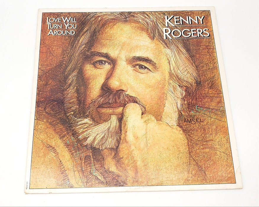 Kenny Rogers Love Will Turn You Around LP Record Liberty 1982 LO-51124 1