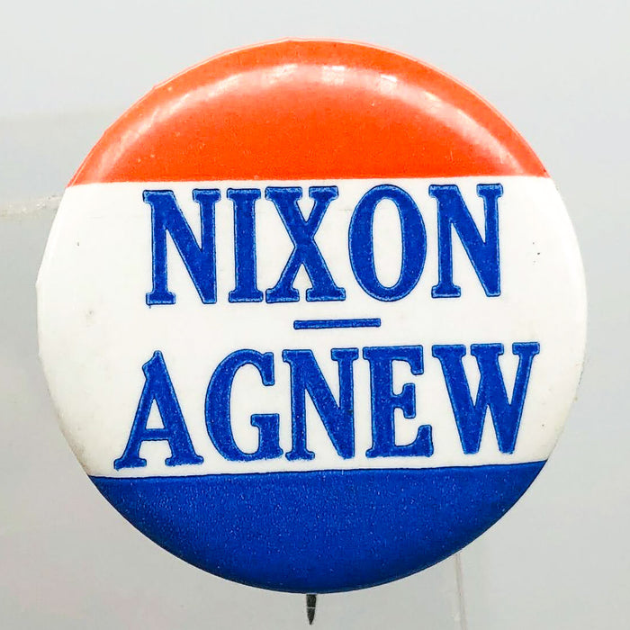 Richard Nixon Spiro Agnew Political Button 1" Pinback Presidential Campaign 1