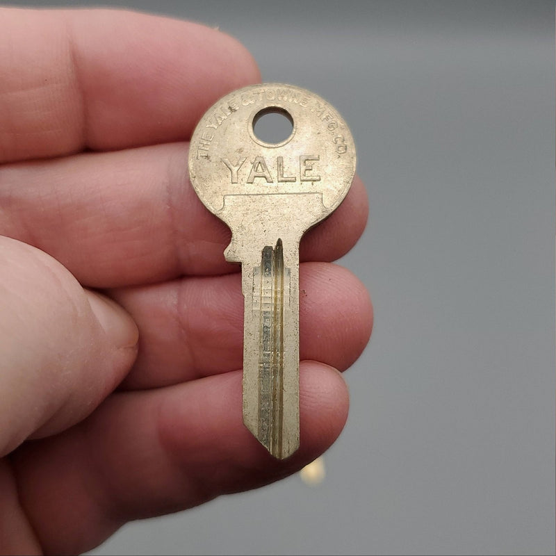 5x Yale 13 1/2 Key Blanks JK Keyway Nickel Silver 5 Pin NOS 1