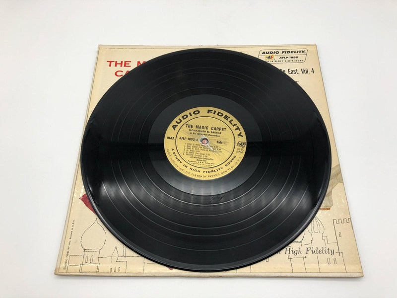 Mohammed El-Bakkar The Magic Carpet Music of Middle East Vol. 4 Record AFLP 1895 7