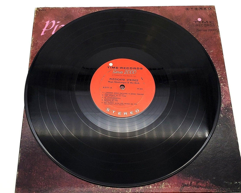 Hugo Montenegro And His Orchestra Pizzicato Strings 33 LP Record Time Records 5