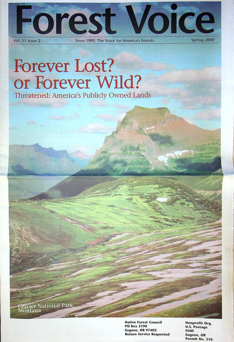 Forest Voice 2000 Vol 11 # 2 America's Threatened Public Lands 1