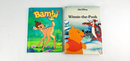 Walt Disney Children's Books Peter Pan, Fox & Hound, Bambi & More Lot of 5 2