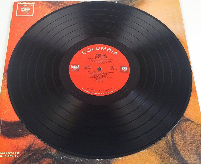 Bobby Hackett Night Lover Record 33 RPM LP CL 1895 Columbia 1962 4