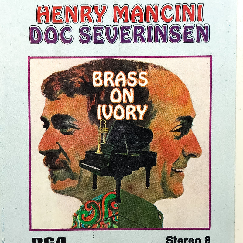 Henry Mancini Doc Severinsen Brass on Ivory 8 Track Tape P8S-1862 RCA 1972