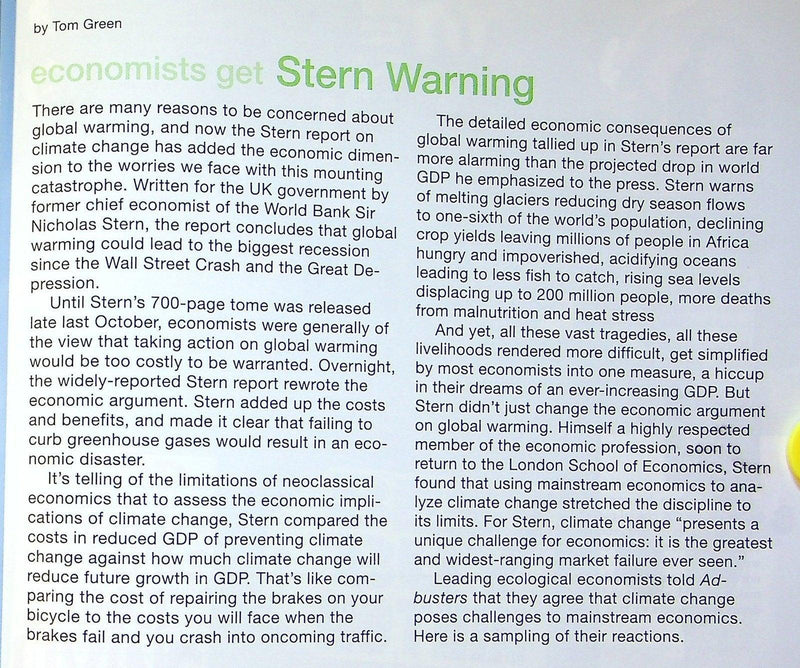 Adbusters Magazine 2007 # 70 Blueprint for a new Left 3