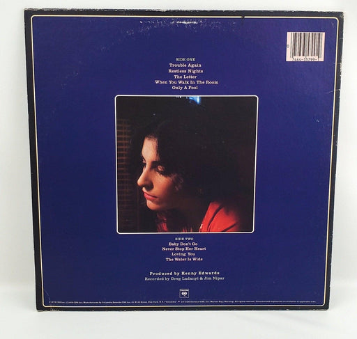 Karla Bonoff Restless Nights Record 33 RPM LP JC 35799 Columbia 1979 2