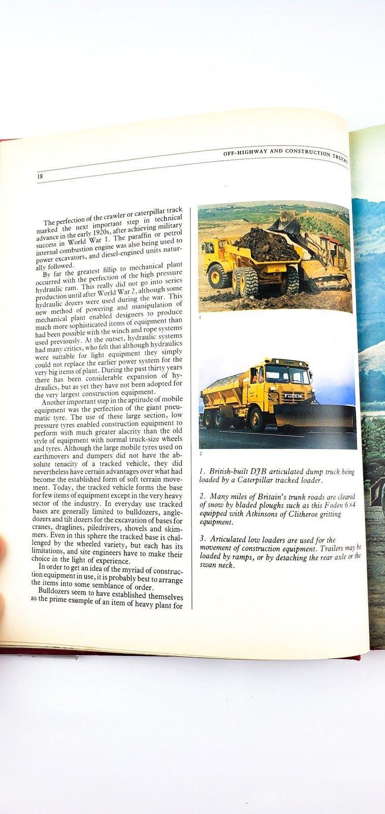 Off-Highway And Construction Trucks Arthur Ingram 1980 Blanford Press 6