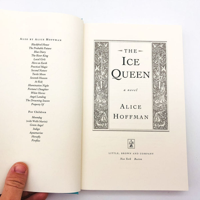 The Ice Queen Hardcover Alice Hoffman 2005 Passion Loss Renewal 1st Edition 7