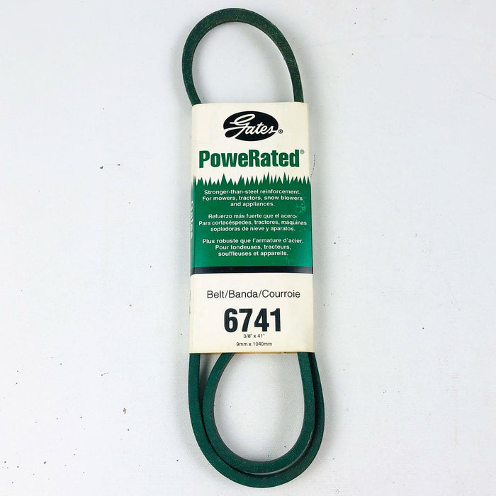 Gates Powerated 6741 3/8 x 41 Lawn Mower V Belt New Old Stock NOS